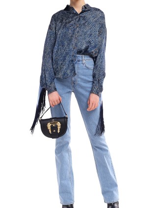 Синя сорочка VERSACE JEANS COUTURE : фото 3 - Invogue